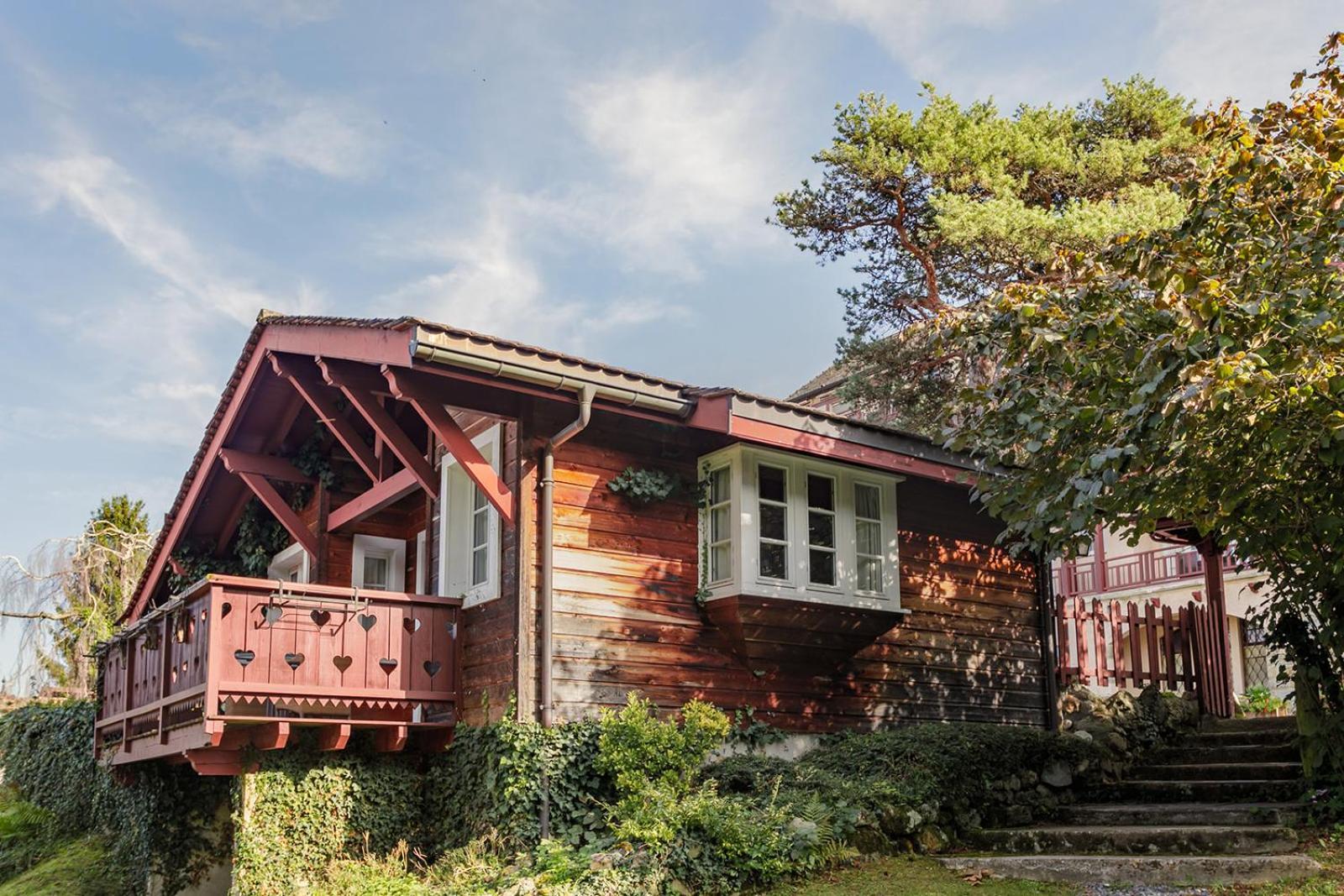 La Verniaz Et Ses Chalets Évian-les-Bains Exteriör bild